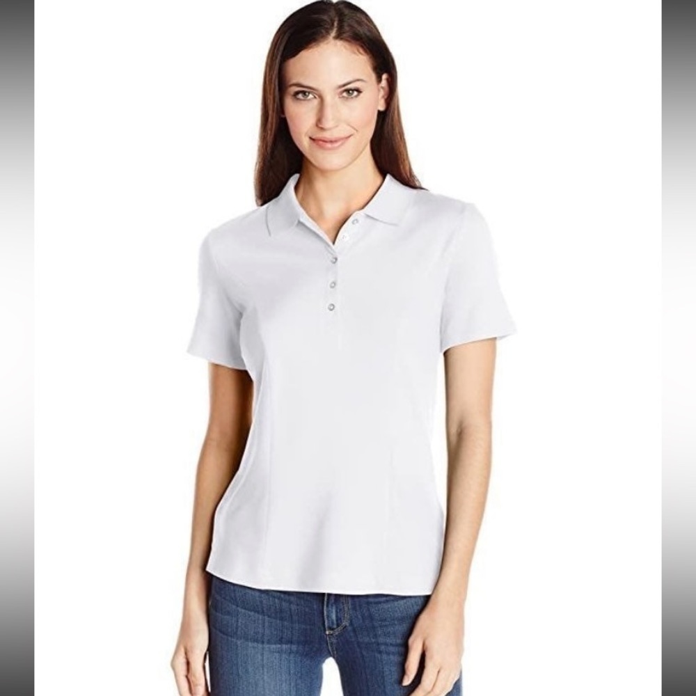 Brand New With Tags Lee Riders White Polo Shirt Size XL